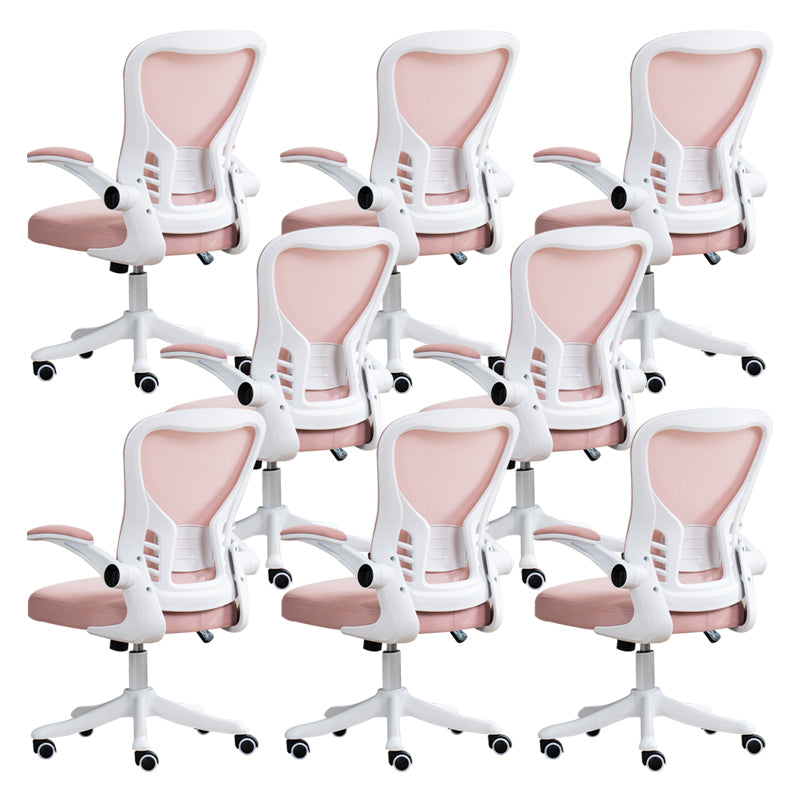 Modern Removable Arms Office Chair Tilt Mechanism Ergonomic Slide Chair with Wheels