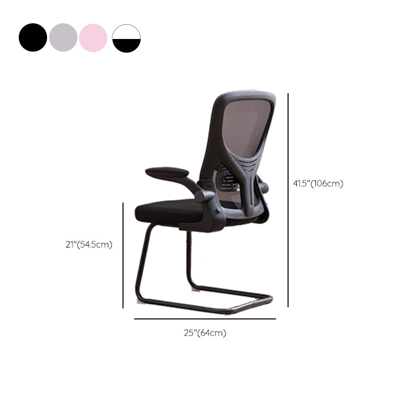 Modern Removable Arms Office Chair No Distressing Office Chair