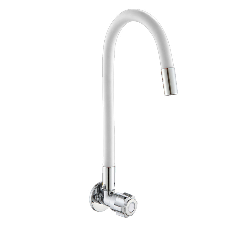 Contemporary Single Handle Kitchen Faucet 1-Hold Bar Faucet with No Sensor