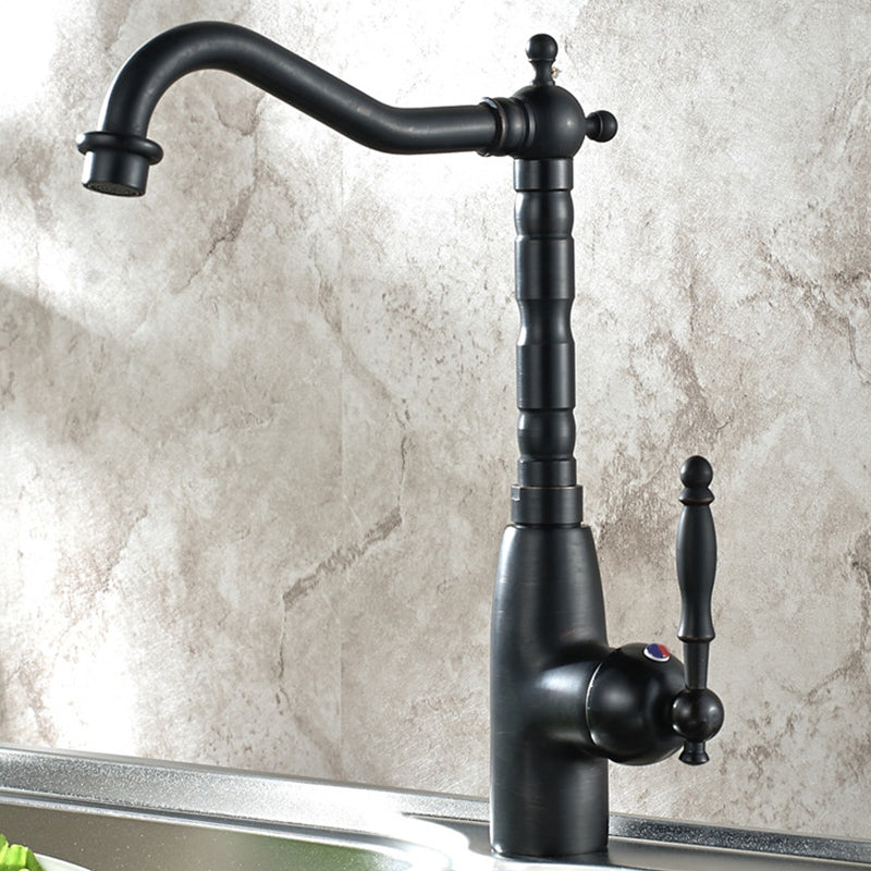 Traditional Single Level Kitchen Faucet Lead Free Standard Faucet