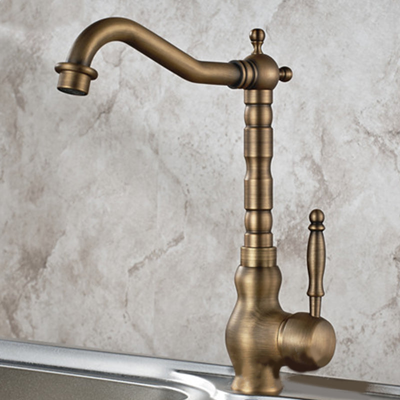 Traditional Single Level Kitchen Faucet Lead Free Standard Faucet