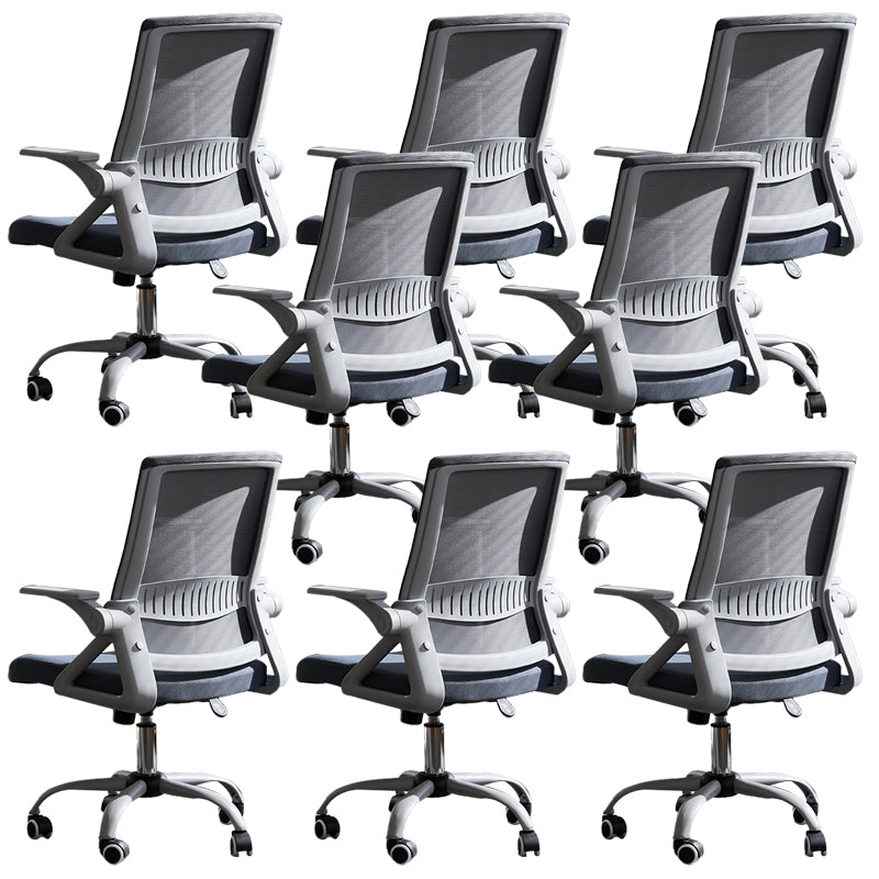 Modern Office Chair Tilt Mechanism No Distressing Ergonomic Chair with Wheels