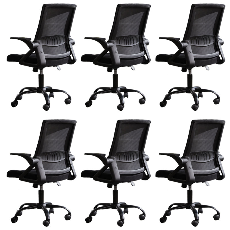 Modern Office Chair Tilt Mechanism No Distressing Ergonomic Chair with Wheels