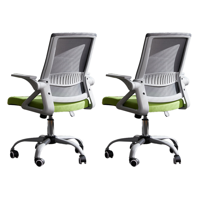 Modern Office Chair Tilt Mechanism No Distressing Ergonomic Chair with Wheels