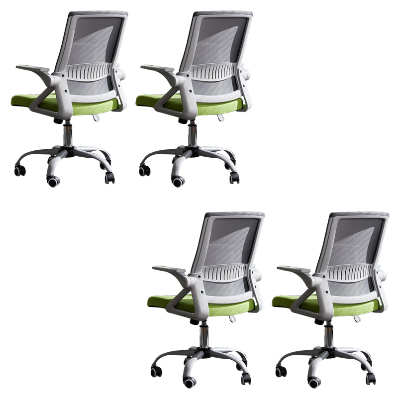 Modern Office Chair Tilt Mechanism No Distressing Ergonomic Chair with Wheels