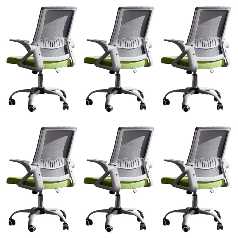 Modern Office Chair Tilt Mechanism No Distressing Ergonomic Chair with Wheels