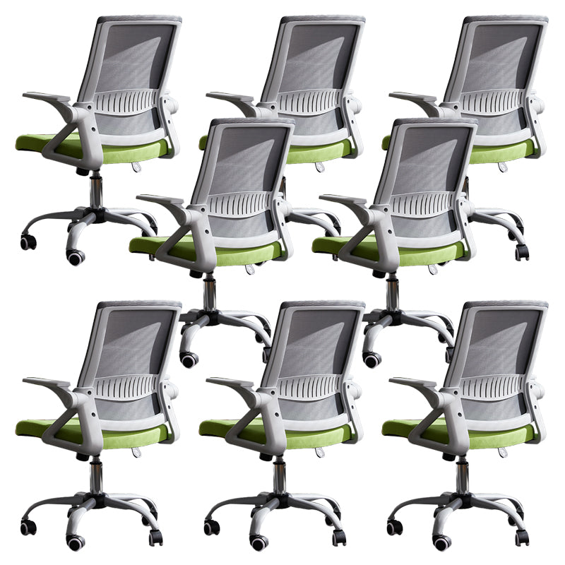 Modern Office Chair Tilt Mechanism No Distressing Ergonomic Chair with Wheels