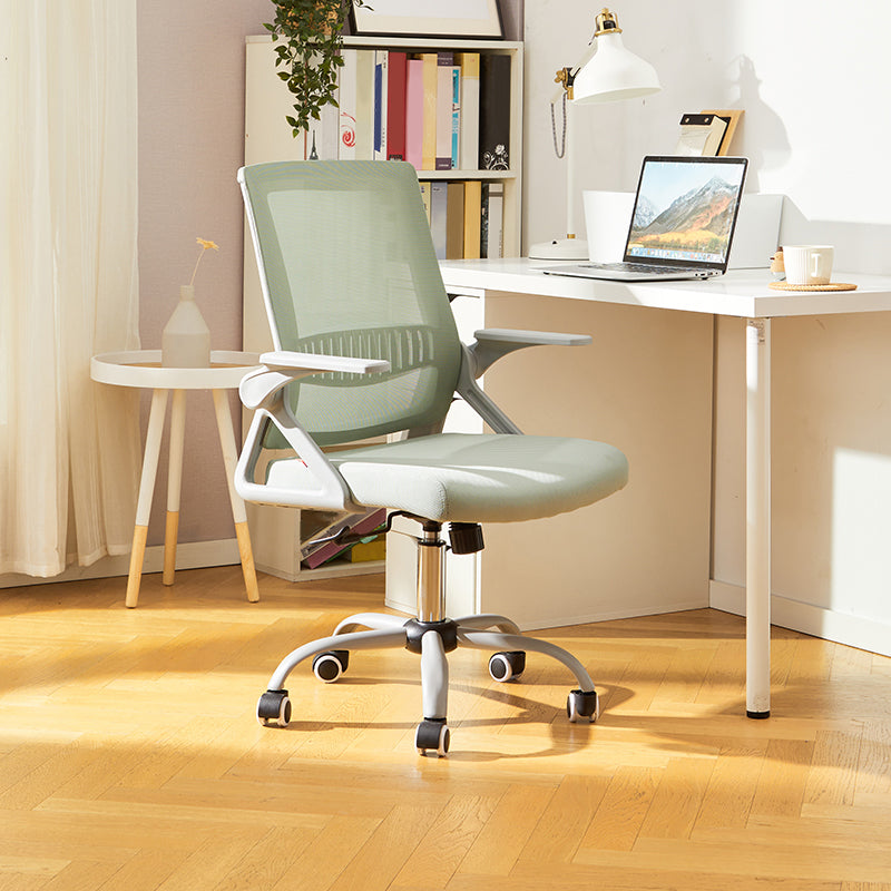 Modern Office Chair Tilt Mechanism No Distressing Ergonomic Chair with Wheels