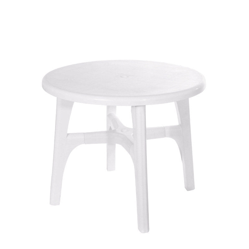 Modern Waterproof Geometric Courtyard Table Plastic Outdoor Table