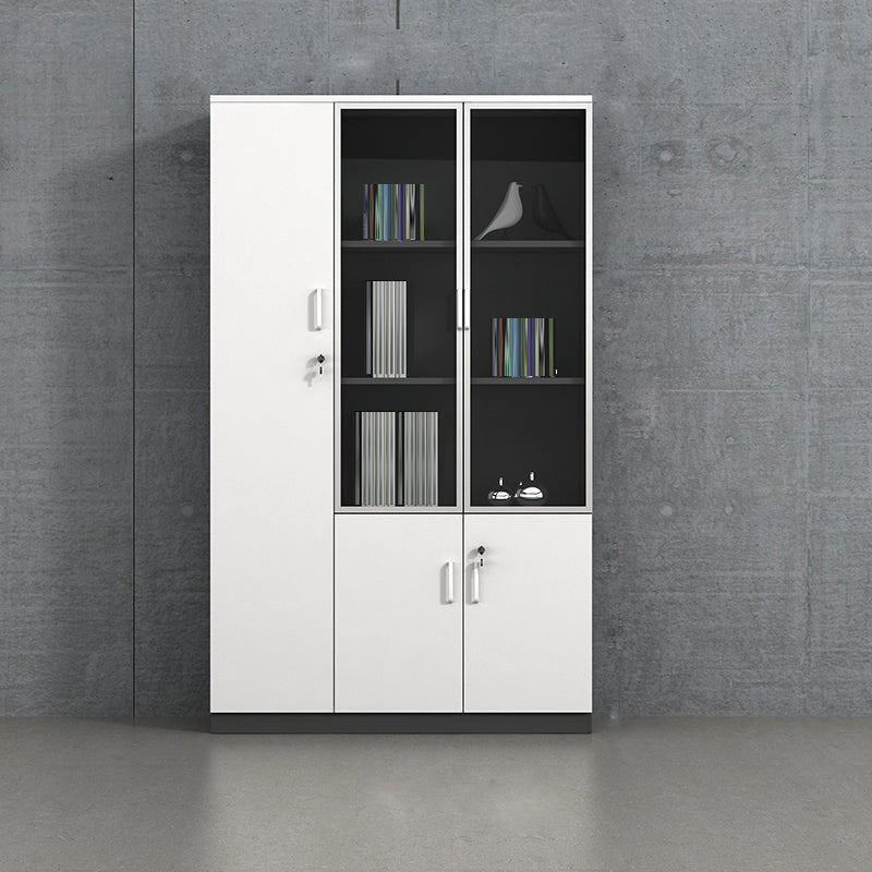 Modern Storage File Cabinet Wooden Frame Vertical Filing Cabinet