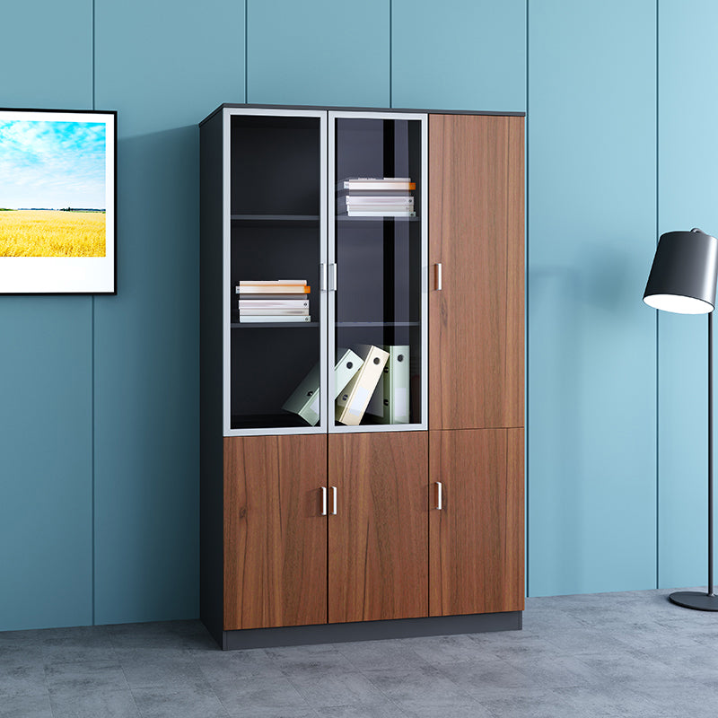 Modern Storage File Cabinet Wooden Frame Vertical Filing Cabinet