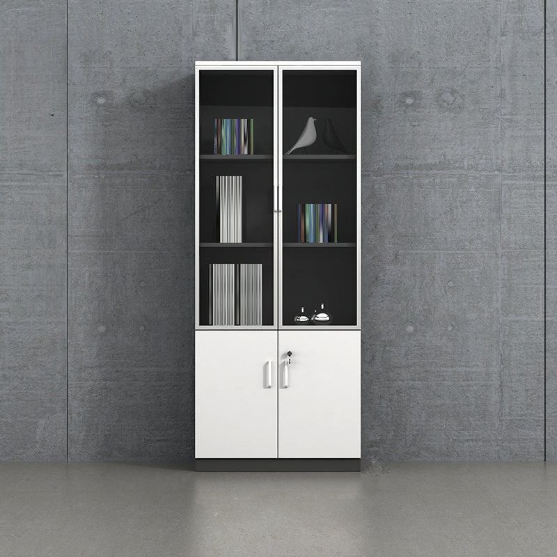 Modern Storage File Cabinet Wooden Frame Vertical Filing Cabinet