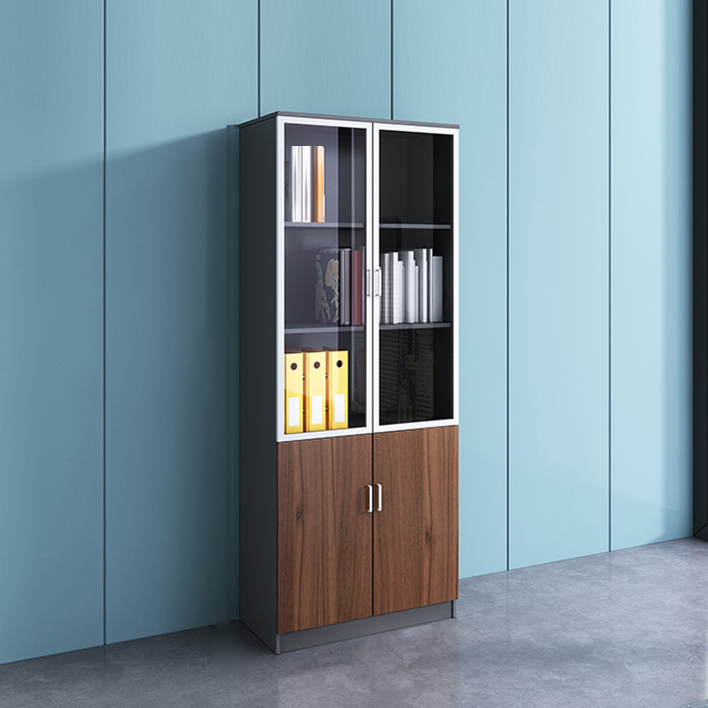 Modern Storage File Cabinet Wooden Frame Vertical Filing Cabinet