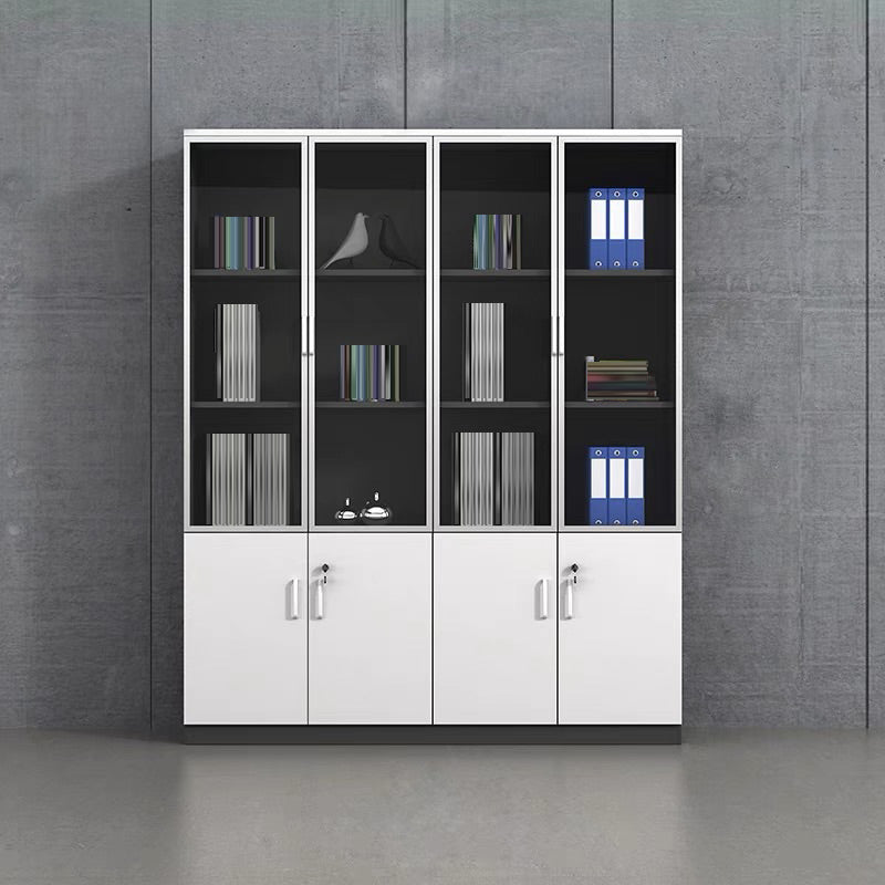 Modern Storage File Cabinet Wooden Frame Vertical Filing Cabinet