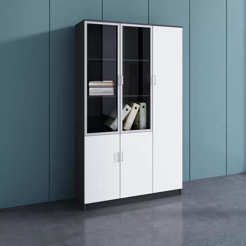 Modern Storage File Cabinet Wooden Frame Vertical Filing Cabinet