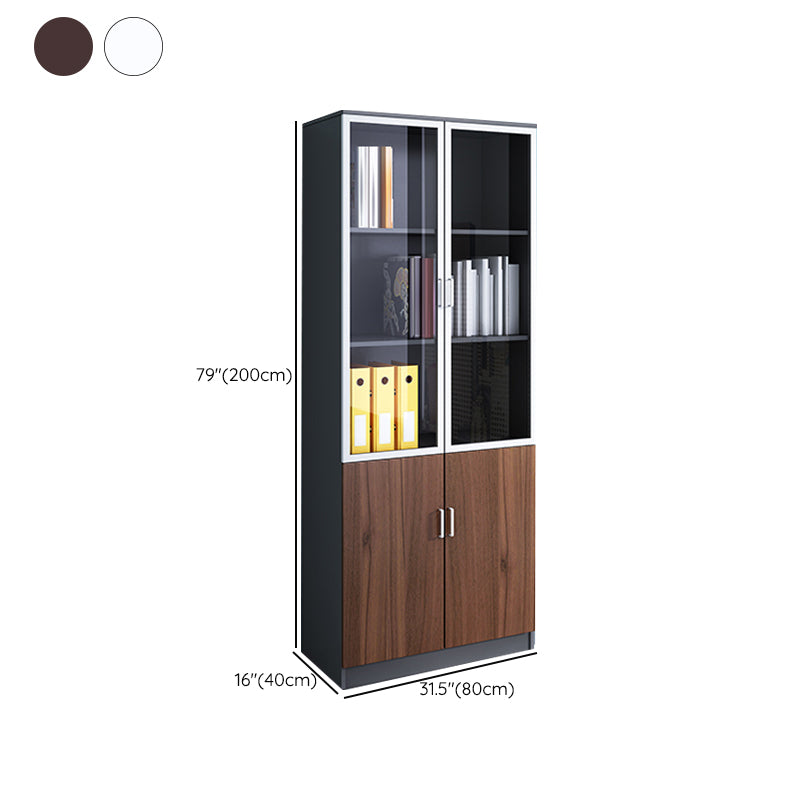 Modern Storage File Cabinet Wooden Frame Vertical Filing Cabinet