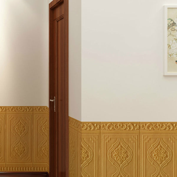 Scratch Resistance 3D Wainscoting Peel and Stick Indoor Wallboard