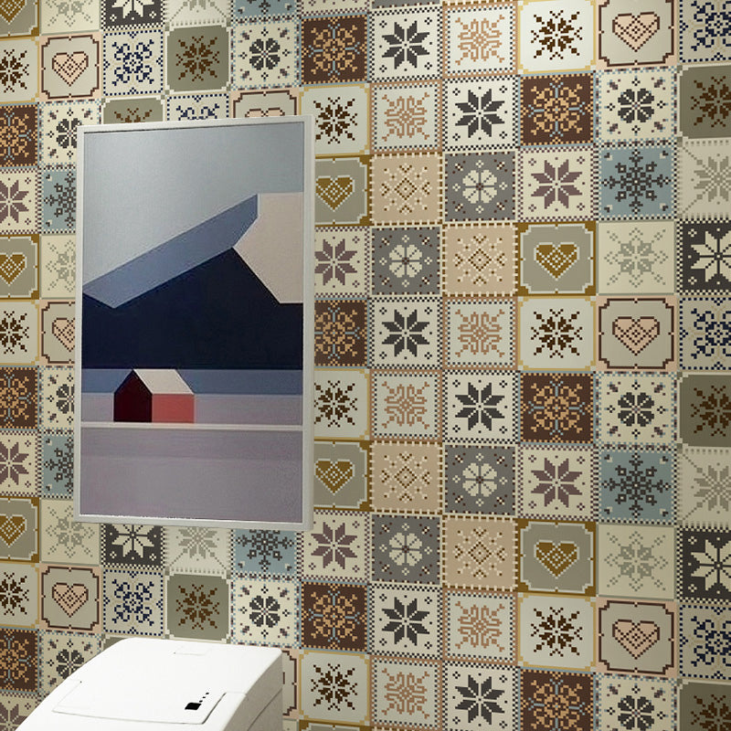 Modern Peel and Stick Wall Tile Mosaic Tile Peel and Stick Tile