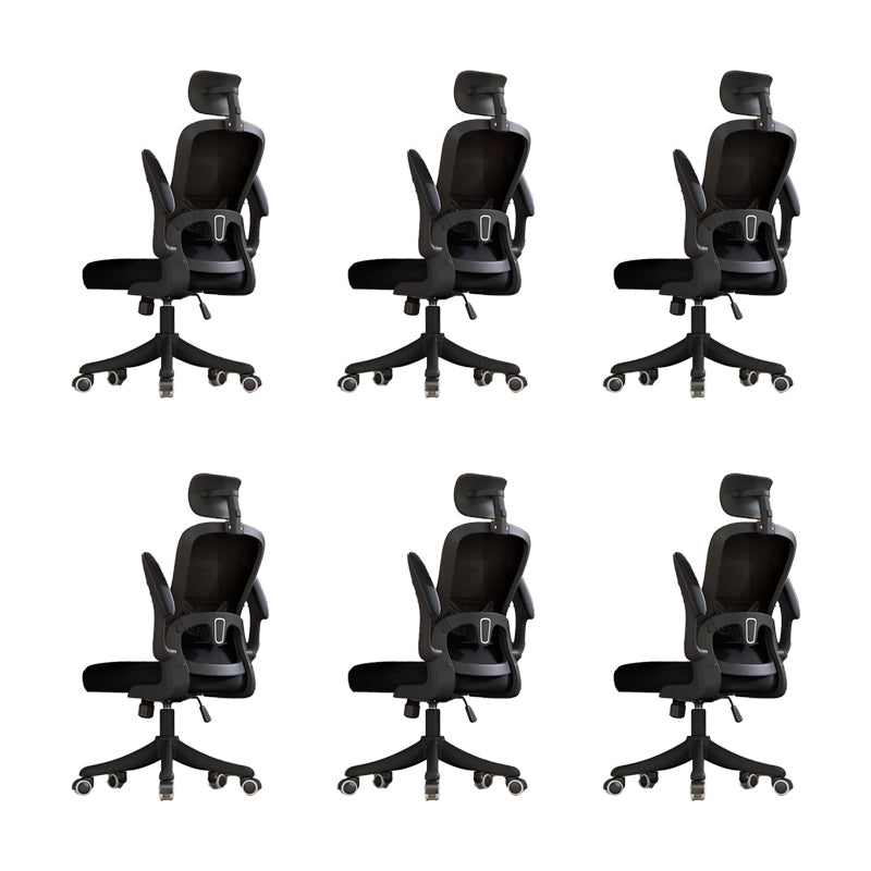 Modern Removable Arms Office Chair Tilt Mechanism Ergonomic Desk Chair