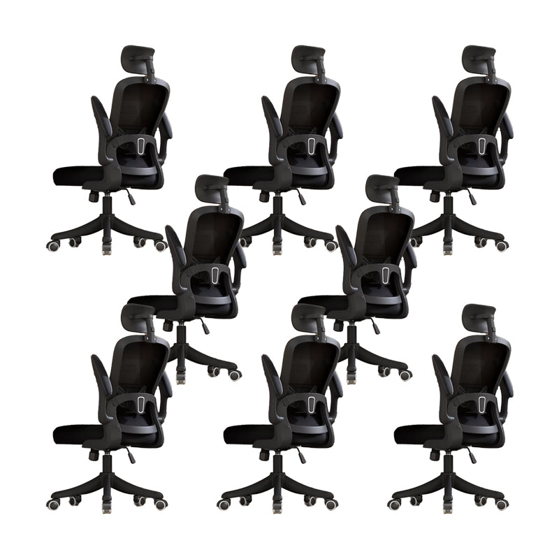 Modern Removable Arms Office Chair Tilt Mechanism Ergonomic Desk Chair