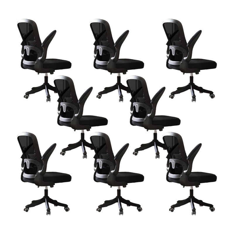 Modern Removable Arms Office Chair Tilt Mechanism Ergonomic Desk Chair