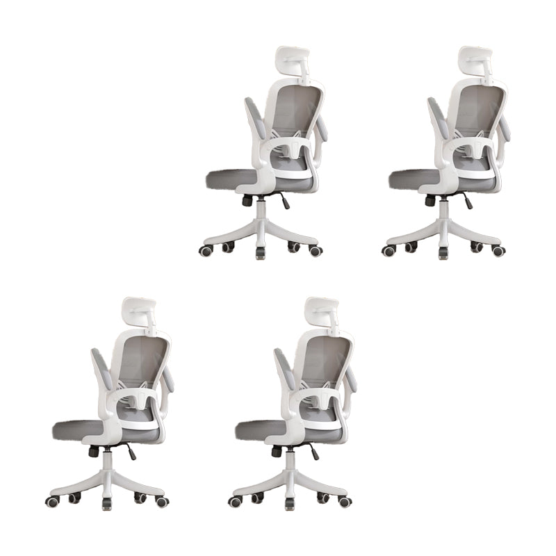 Modern Removable Arms Office Chair Tilt Mechanism Ergonomic Desk Chair