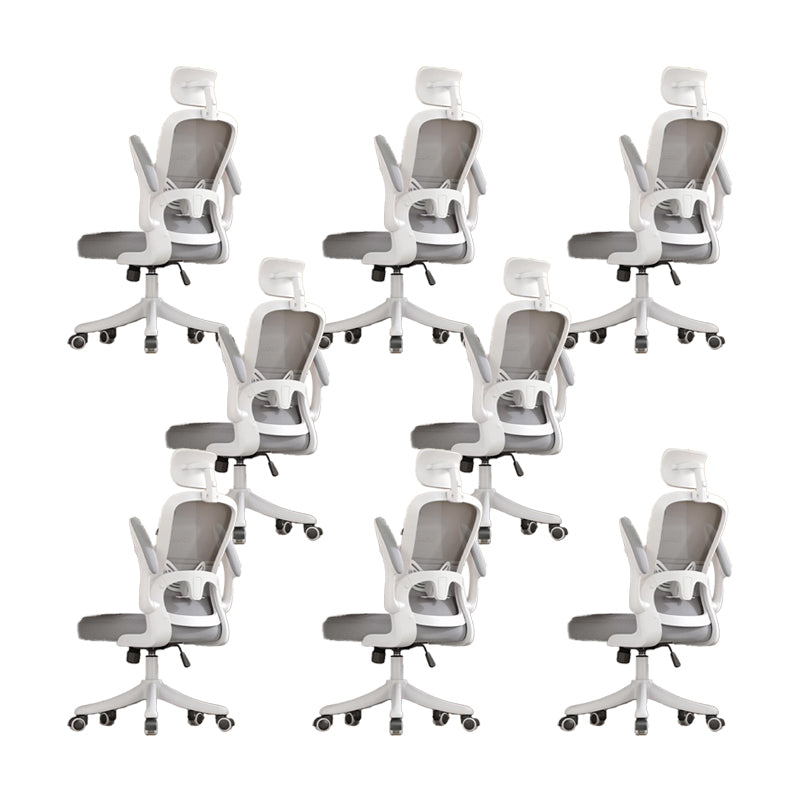 Modern Removable Arms Office Chair Tilt Mechanism Ergonomic Desk Chair