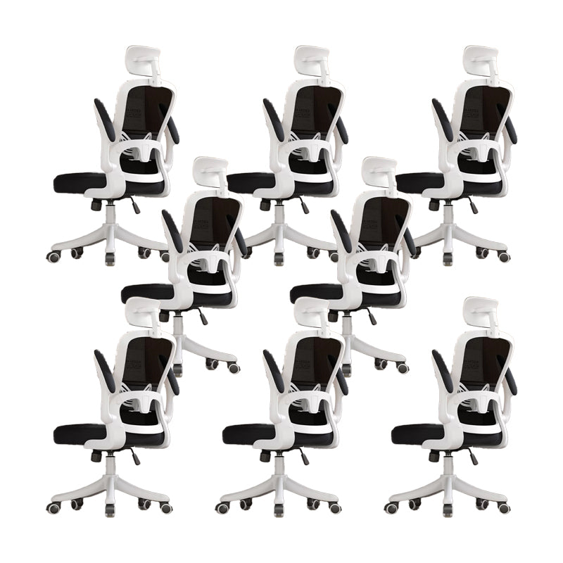 Modern Removable Arms Office Chair Tilt Mechanism Ergonomic Desk Chair