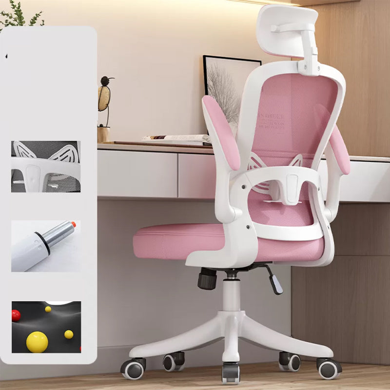 Modern Removable Arms Office Chair Tilt Mechanism Ergonomic Desk Chair