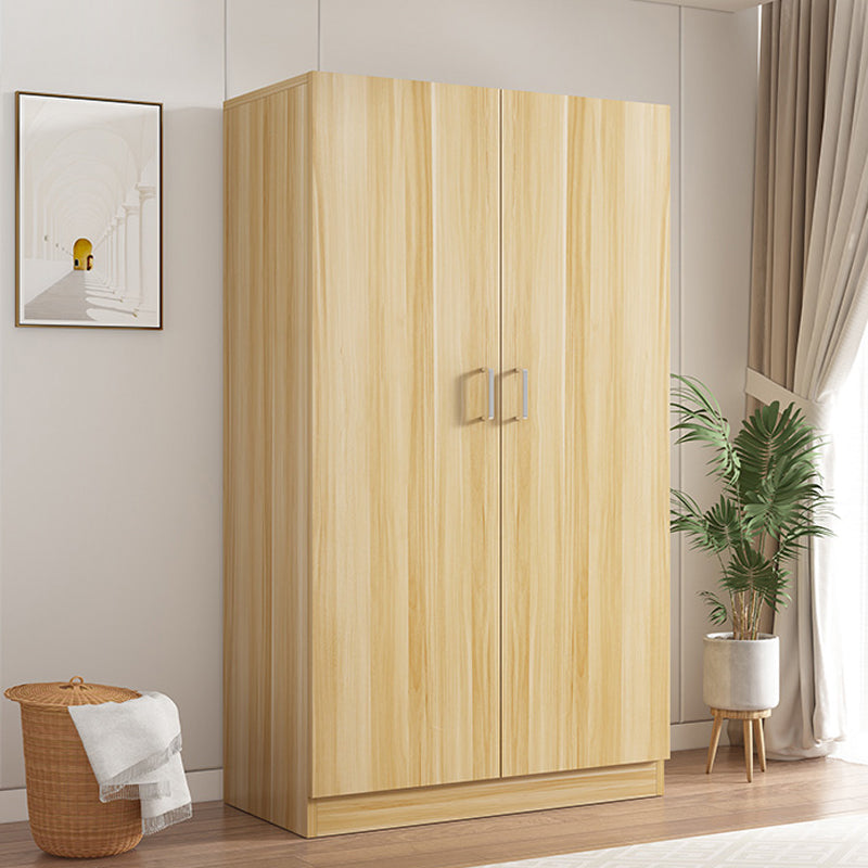 Contemporary Wooden Kids Closet High Gloss 2-Door Coat Locker