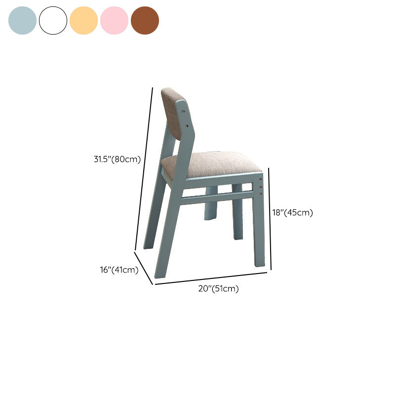 Contemporary Student Table with Side Storage Hook and Storage Shelves