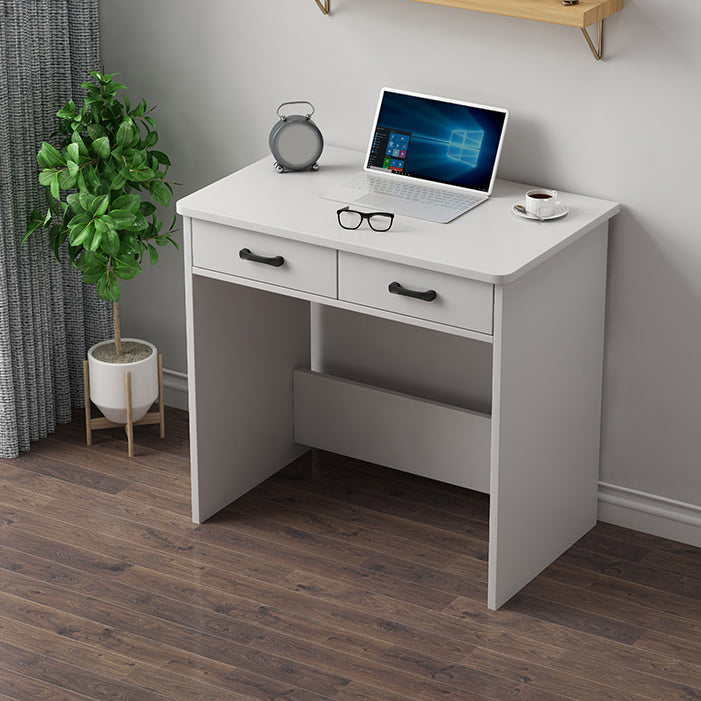 Contemporary Wooden Student Table with 1/2Drawers Writing Desk