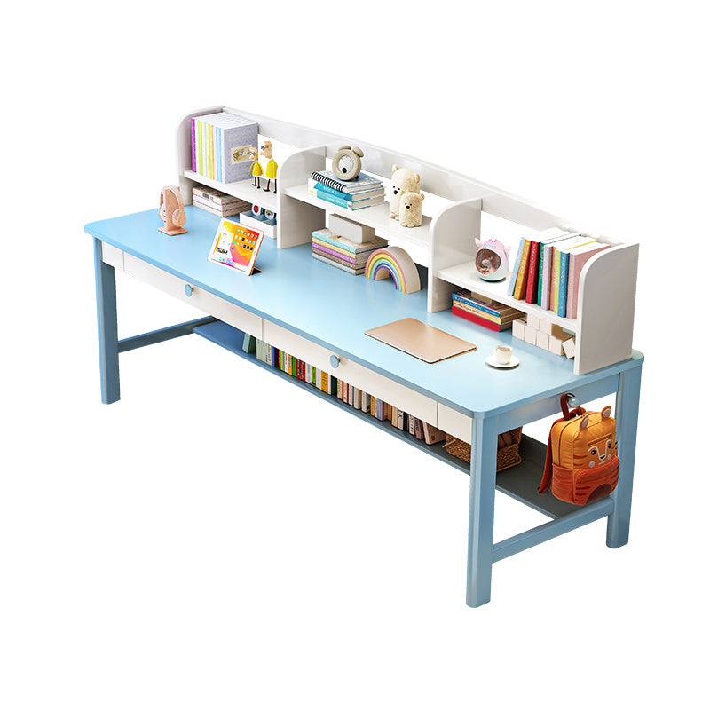 Wooden Desk  Kids Desk 23.6" W Bedroom Writing Corner Kids Desk and Chair