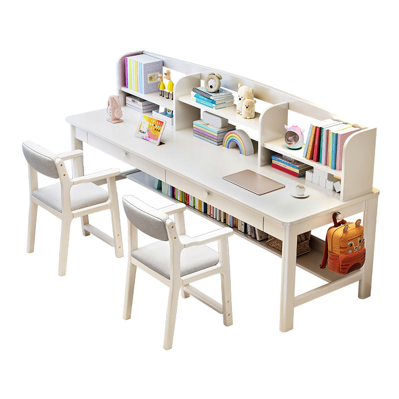 Wooden Desk  Kids Desk 23.6" W Bedroom Writing Corner Kids Desk and Chair