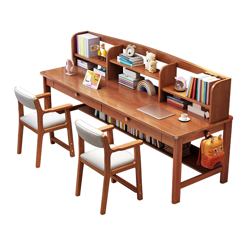 Wooden Desk  Kids Desk 23.6" W Bedroom Writing Corner Kids Desk and Chair