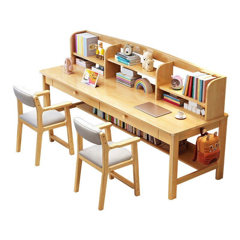 Wooden Desk  Kids Desk 23.6" W Bedroom Writing Corner Kids Desk and Chair