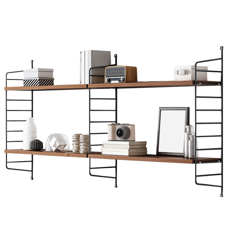 Contemporary Book Display Steel Bookshelf Scratch Resistant Floating