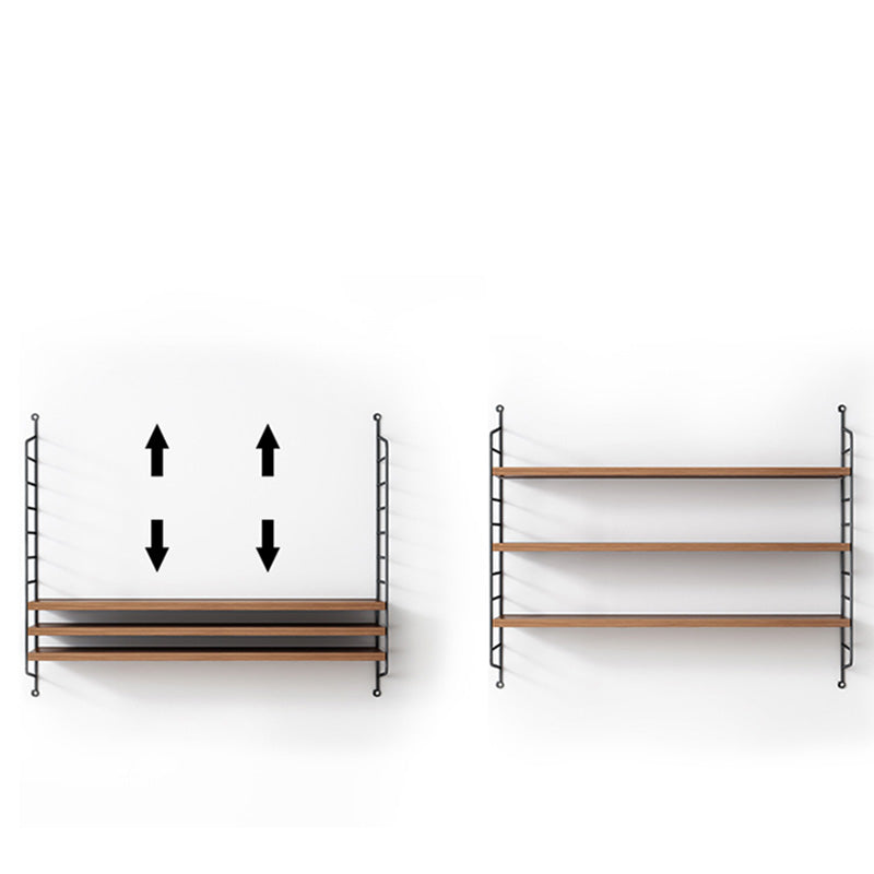 Contemporary Book Display Steel Bookshelf Scratch Resistant Floating