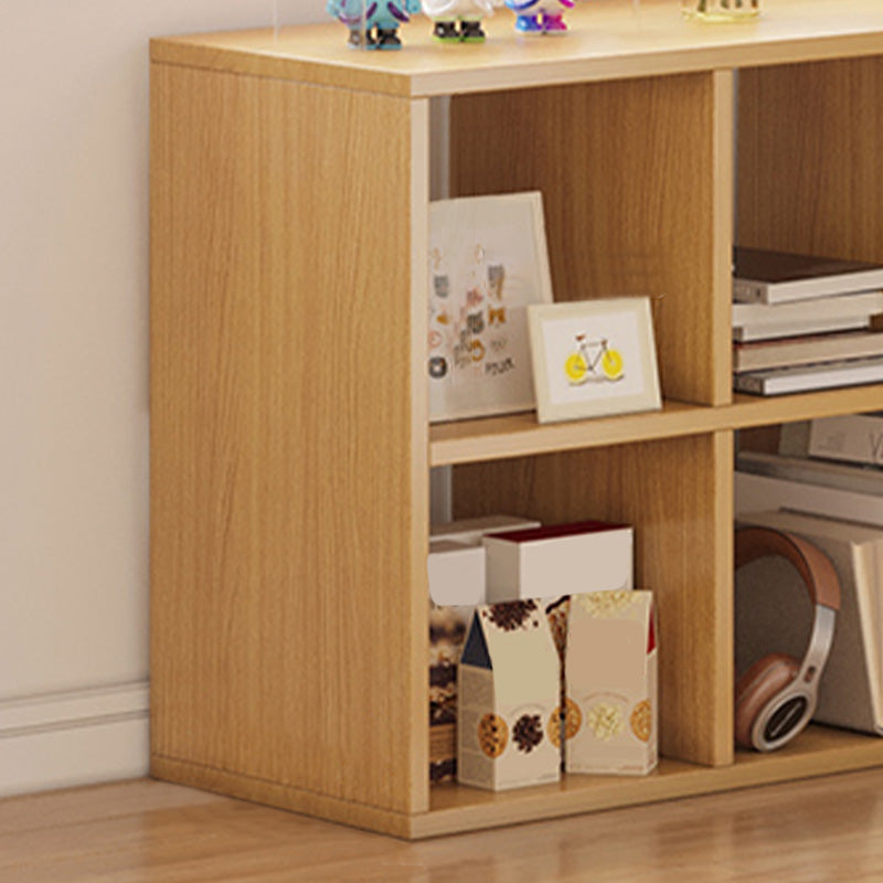 Wood Cubby Storage Bookcase Contemporary Children's Storage Bookcase