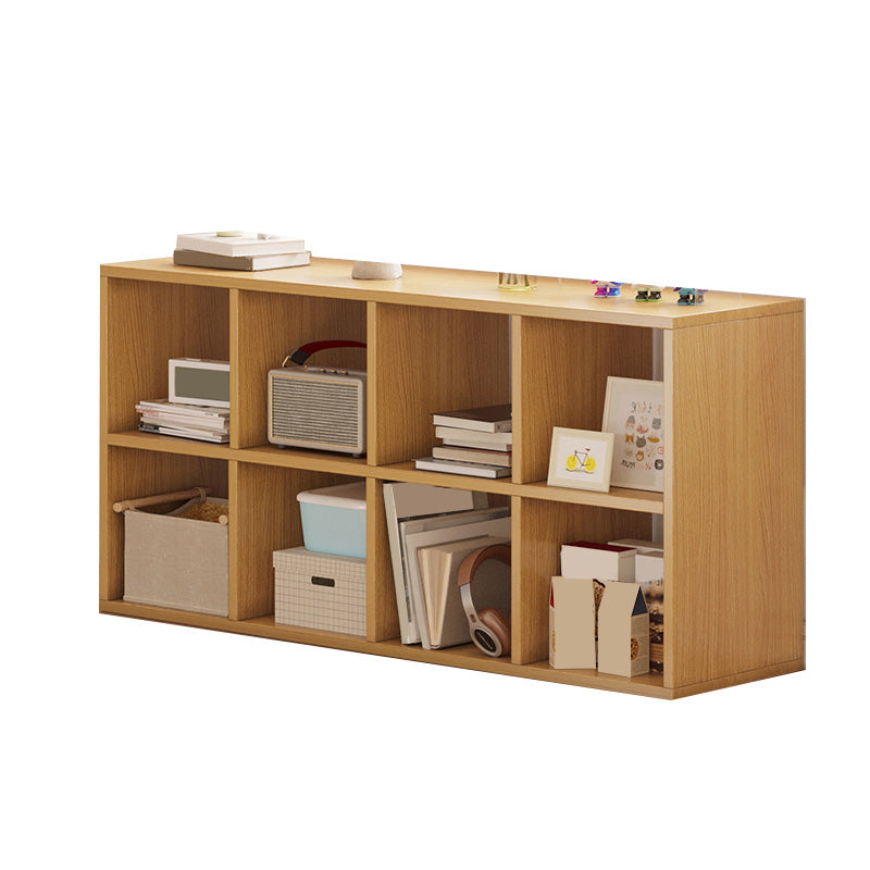 Wood Cubby Storage Bookcase Contemporary Children's Storage Bookcase