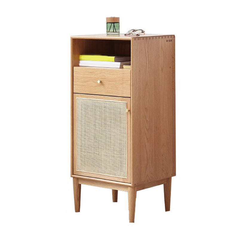 Contemporary Sideboard Oak Sideboard Cabinet with Legs for Kitchen