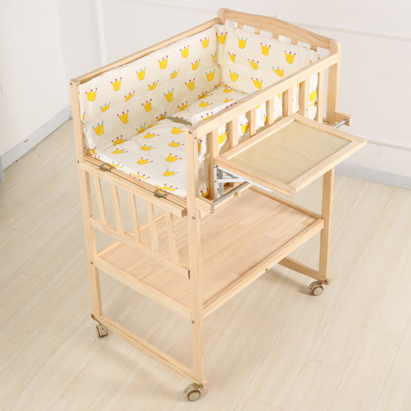 Wooden Baby Changing Table Changing Table with Storage Changing Table