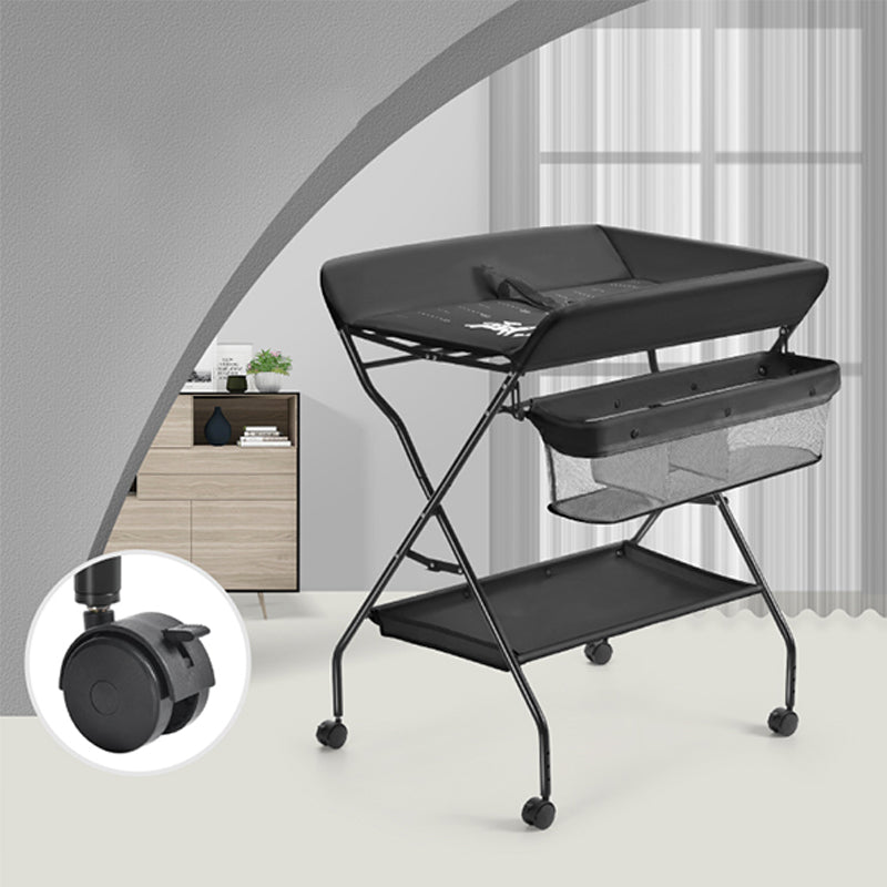 Folding Baby Changing Table Portable Changing Table  with Pad