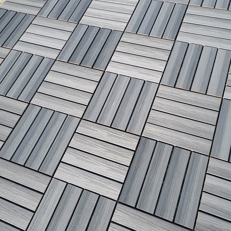 Classical Deck Tile Interlocking Wood Outdoor Flooring Flooring Tile