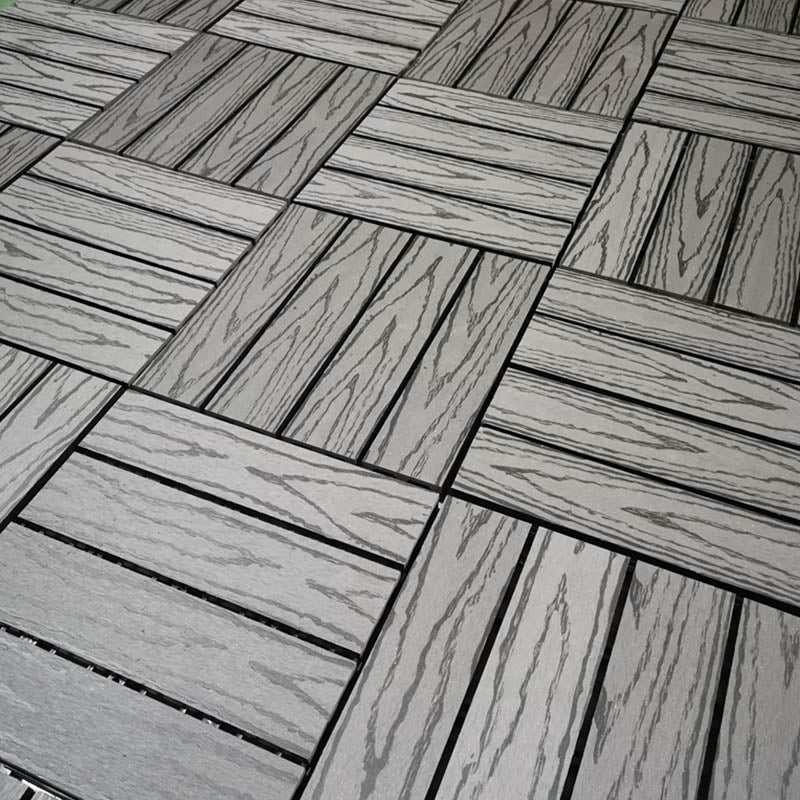 Classical Deck Tile Interlocking Wood Outdoor Flooring Flooring Tile