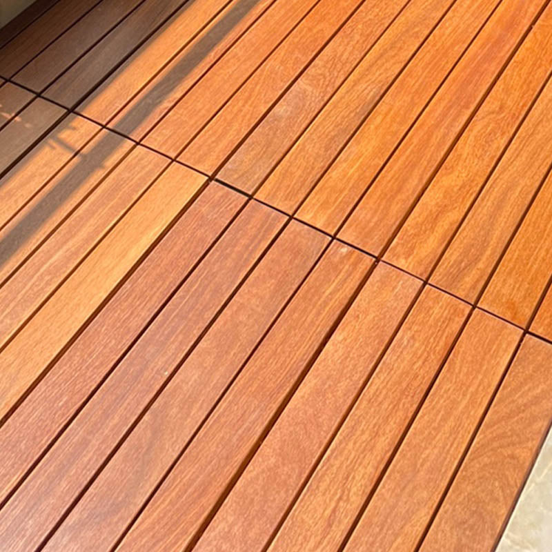 Basic Wood Flooring Tiles Interlocking Outdoor Patio Flooring Tiles