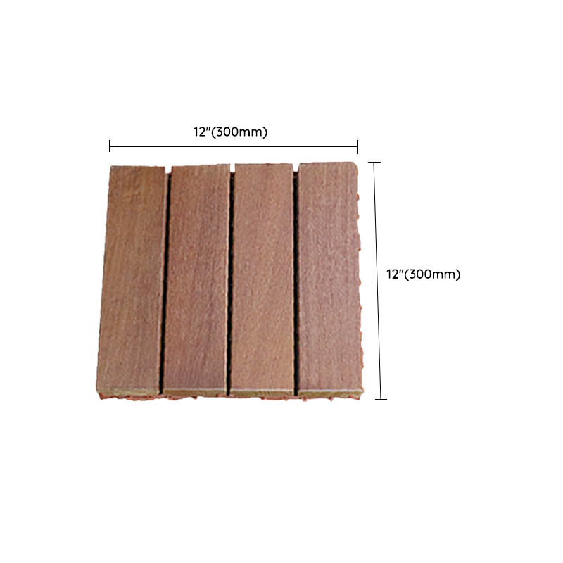 Classical Water Resistant Decking Tiles Interlocking Composite Floor Tiles