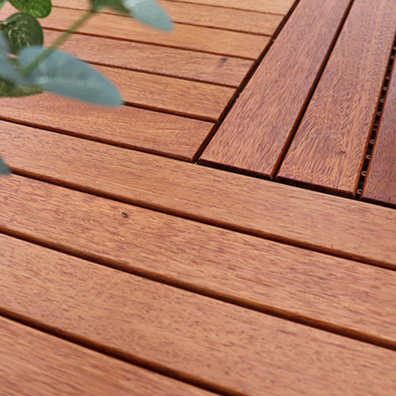 Wood Decking Tiles Waterproof Interlocking Patio Flooring Tiles