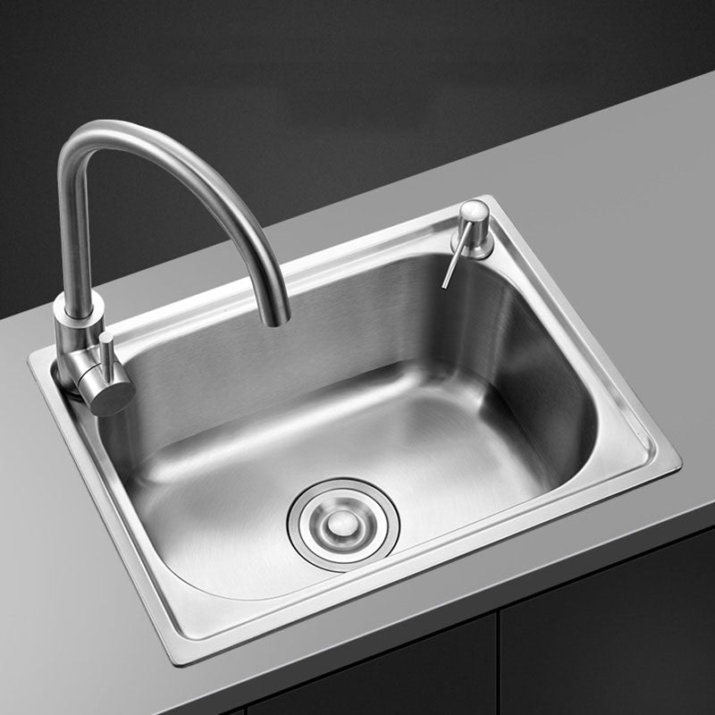 Modern Style Kitchen Sink Soundproof Design Stainless Steel Kitchen Sink with Faucet