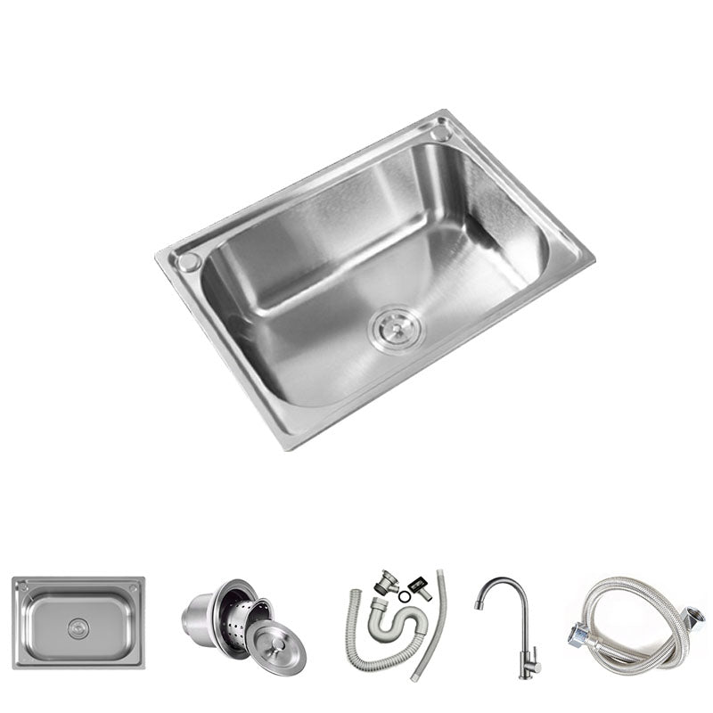 Modern Style Kitchen Sink Soundproof Design Stainless Steel Kitchen Sink with Faucet